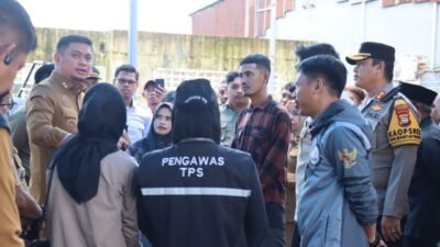 Jelang Pemilu 2024, Kapolres Gowa Bersama Forkopimda Pantau Kesiapan TPS