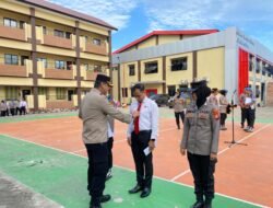 Kapolres Gowa Pimpin Langsung Penilaian Kerapian Personel