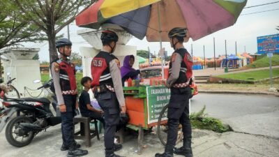 Kunjungi Pusat Keramaian, Patroli Gowes Presisi Polres Gowa Beri Rasa Aman Terhadap Aktivitas Masyarakat