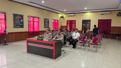 Kapolres Gowa Ikuti Zoom Meeting Divisi Humas Polri Dalam Rangka Pemantapan Komunikasi Publik
