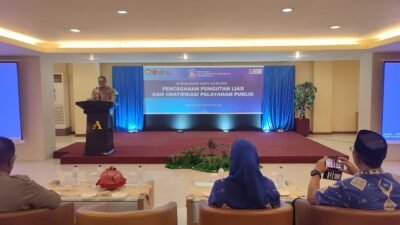 Wakapolres Gowa Pimpin Sosialisasi dan Gratifikasi Oleh Satuan UPP Saber Pungli Kabupaten Gowa