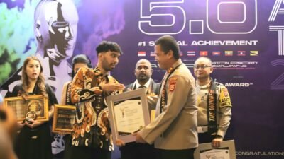 Kapolres Gowa Raih Penghargaan Bergengsi Tingkat Asia