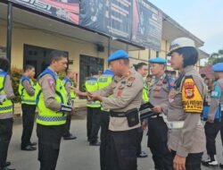 GANDENG PROPAM, KASAT LANTAS POLRES GOWA GELAR GAKTIBLIN KE PERSONIL