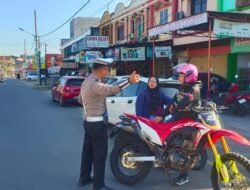 OPS PATUH HARI KE-6, UNIT KAMSEL SAT LANTAS POLRES GOWA GENCAR LAKUKAN SOSIALISASI