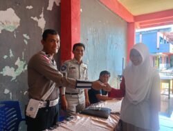 GANDENG JASA RAHARJA, UNIT GAKKUM SAT LANTAS POLRES GOWA AJAK PELAJAR TERTIB BERLALU LINTAS