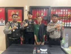 Hendak Edarkan Sabu, Personel Sat Samapta Polres Gowa Amankan Seorang Pemuda di MCK Umum