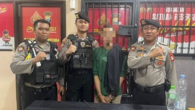 Hendak Edarkan Sabu, Personel Sat Samapta Polres Gowa Amankan Seorang Pemuda di MCK Umum