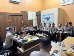 Wakapolres Gowa Pimpin Rapat Internal Bahas Situasi Kamtibmas