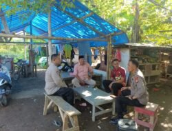 Kapolsek Somba Opu bersama Unsur pemerintah kelurahan bekerjasama jaga kamtibmas diwilayahnya.