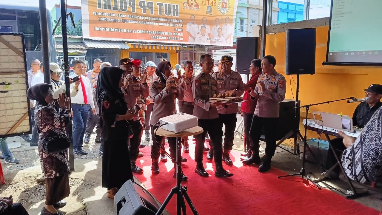 Hadiri HUT PP Polri ke-25, Kapolsek Somba Opu Apresiasi Kontribusi Positif dari Purna Polri.