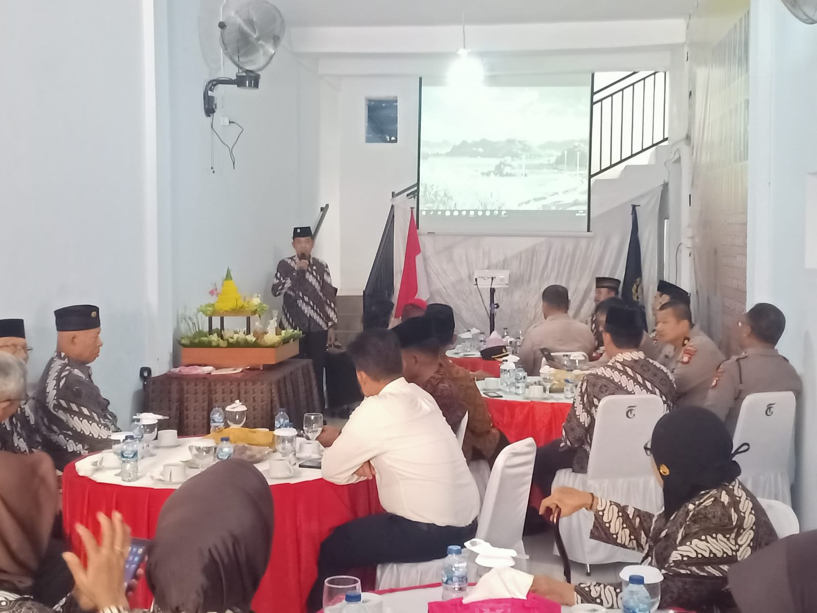 Wakili Kapolres, Kabag Log Polres Gowa Bersama PJU Hadiri Syukuran HUT PP Polri Cabang Gowa