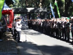 Siap Amankan Event Beautyful Malino 2024, Kapolres Gowa Pimpin Apel Pengecekan