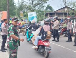 Urai Kemacetan di Event Beautiful Malino, Kapolres Gowa Turun Langsung Pengaturan Arus Lalin