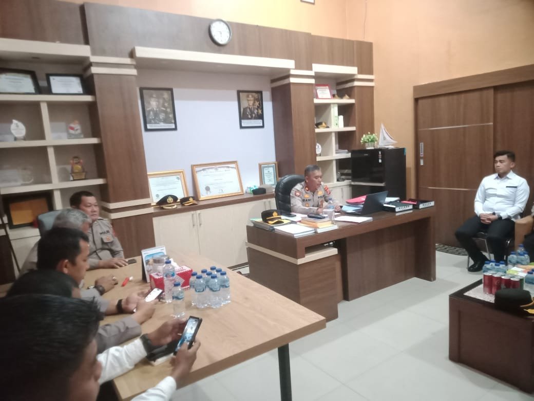 Rapat Evaluasi “Beautiful Malino” 2024 oleh PJU Polres Gowa