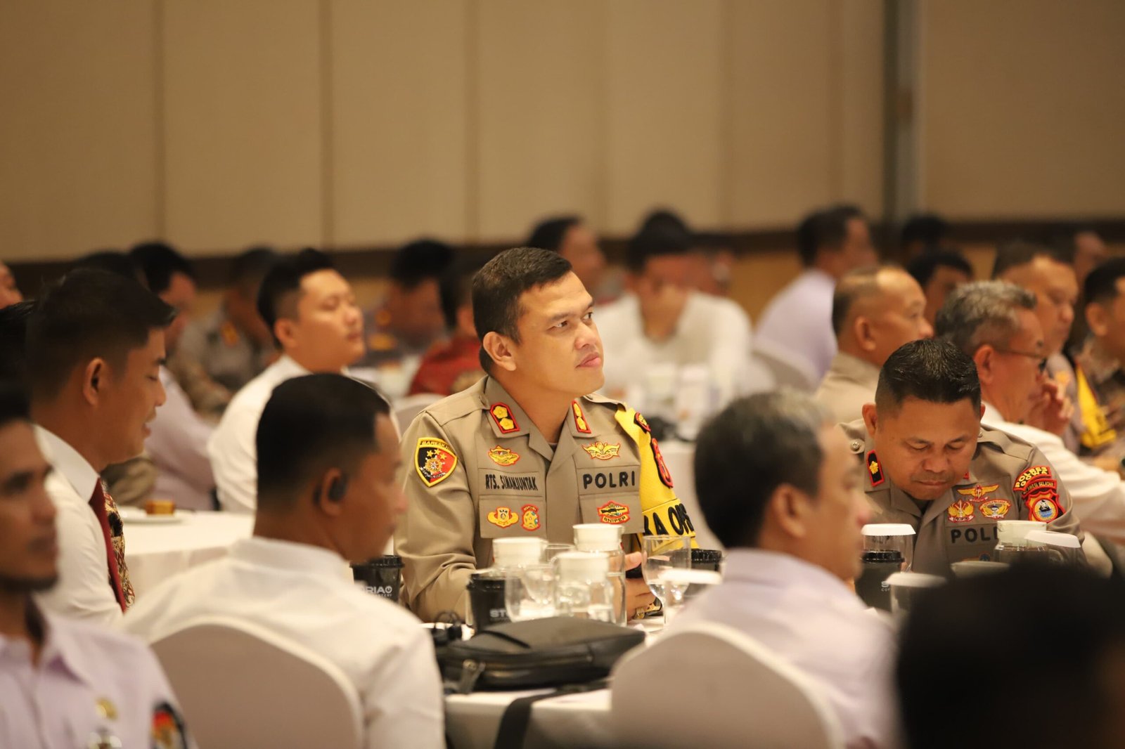 Kapolres Gowa Hadiri Penandatanganan Perjanjian Kerja Sama Antara KPU Sulsel dan Polda Sulsel