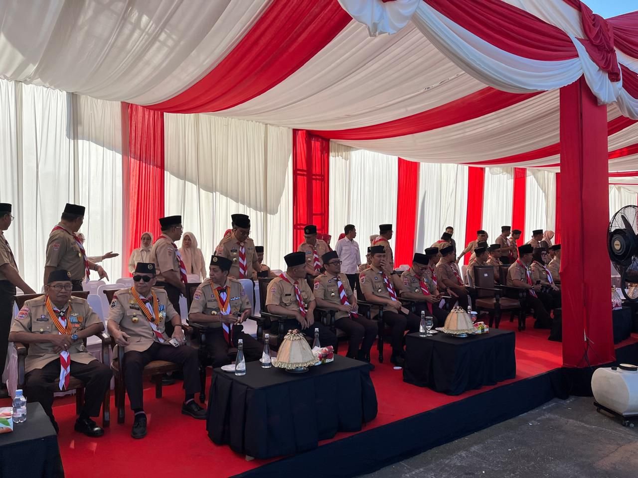 Wakapolres Gowa Hadiri Apel Besar Hari Pramuka Tahun 2024