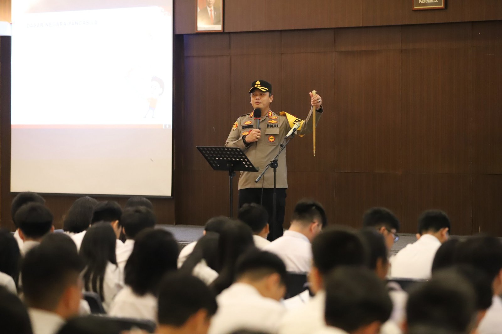 Kapolres Gowa Hadiri Kegiatan P5 Sekolah Dian Harapan