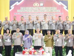 Polres Gowa Gelar Latihan Pra Operasi Kepolisian “Mantap Praja 2024-2025”