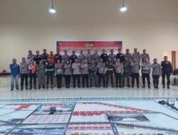 Polres Gowa Gelar Latihan TFG Sispamkota Operasi Mantap Praja 2024-2025