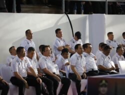 Kapolres Gowa Hadiri Pembukaan Turnamen Bola Voli Kapolri Cup 2024