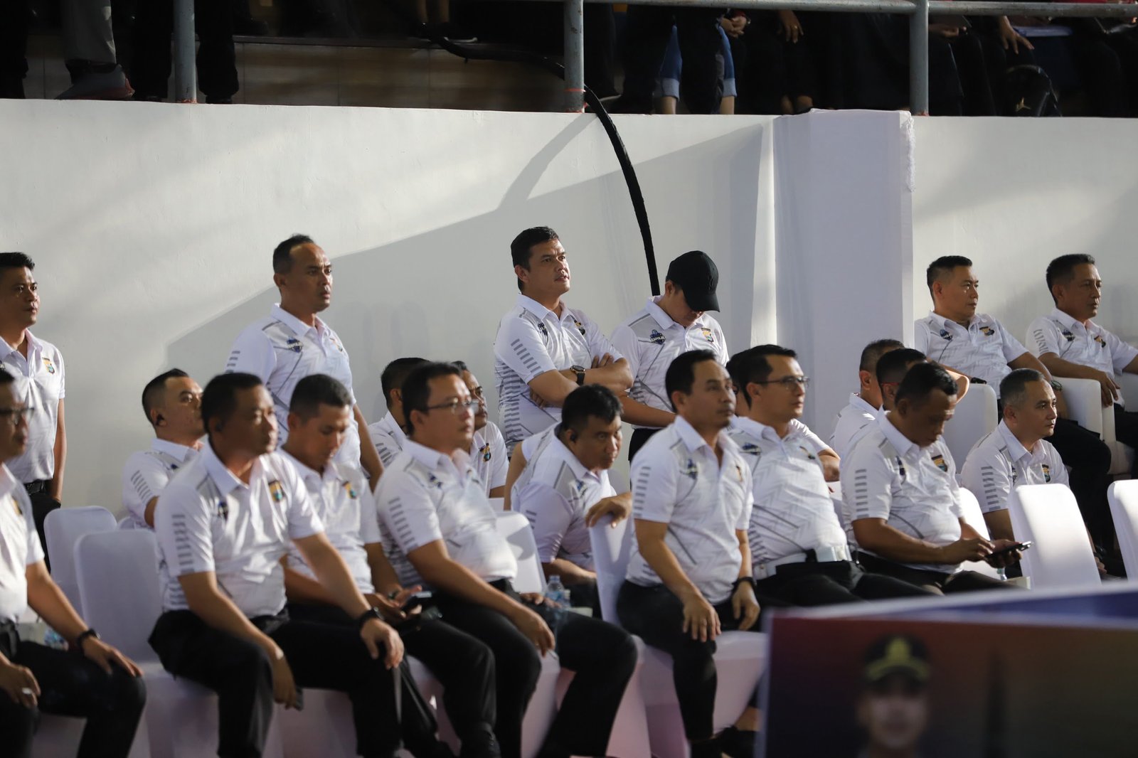 Kapolres Gowa Hadiri Pembukaan Turnamen Bola Voli Kapolri Cup 2024