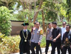 Kapolres Gowa Dampingi Kapolda Sulsel pada Acara PBAK Mahasiswa Baru UIN Alauddin Makassar
