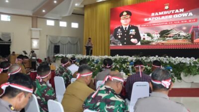 Wujudkan Pilkada Damai 2024, Polres Gowa Gelar Cooling System