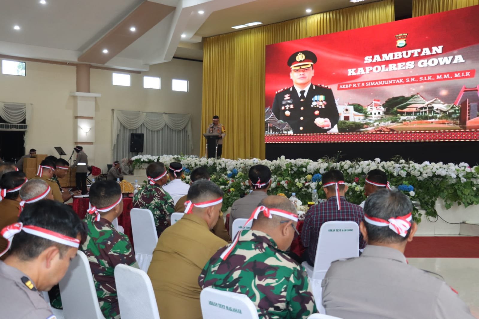 Wujudkan Pilkada Damai 2024, Polres Gowa Gelar Cooling System