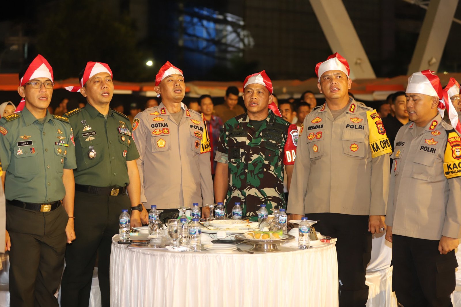 Kapolres Gowa Hadiri Pelantikan DPD Desa Bersatu Sulsel dan Deklarasi Pilkada Damai Tiga Pilar