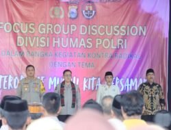 Polres Gowa Dampingi Divhumas Mabes Polri dalam Silaturahmi Kamtibmas di Ponpes Sultan Hasanuddin