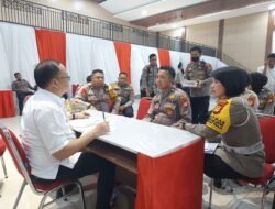 Personel Polres Gowa Ikuti Audit Kinerja Tahap II Itwasum Polri di Mapolda Sulsel