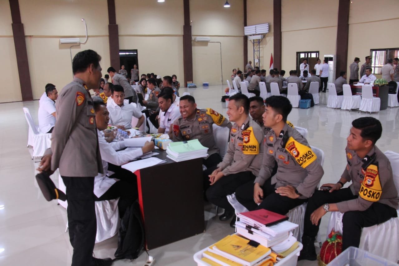 Polres Gowa Sambut Kunjungan Tim Audit Kinerja Itwasda Polda Sulsel Tahap II 2024