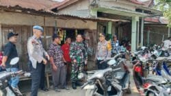 Polsek Bajeng Polres Gowa Amankan Kampanye Terbatas Calon Bupati Gowa di Desa Mandalle