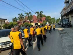 Personel Polres Gowa Laksanakan Olahraga Pagi Bersama