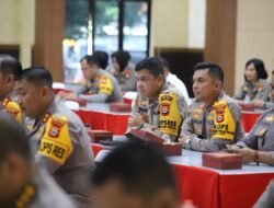 Kapolres Gowa Hadiri Taklimat Awal Audit Kinerja ITWASDA Polda Sulsel Tahap II T.A. 2024