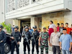 Sinergi TNI-Polri Amankan Kampanye Pasangan Calon Bupati Gowa No. Urut 1 di Desa Jolo Bori