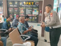 Bersama BPJS, Satlantas Polres Gowa Sosialisasikan Syarat Urus SIM