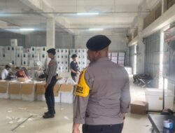 Jelang Pilkada, Kasat Samapta Polres Gowa dan Personelnya Intens Lakukan Patroli