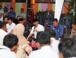 Kapolres Gowa Hadiri Acara Silaturahmi Menteri Desa dan PDT Dengan Masyarakat Barombong