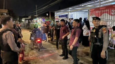 Dua Lokasi Berbeda, Personel Sat Samapta Polres Gowa Amankan Jalannya Kampanye Pilkada 2024