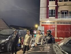 Polsek Somba Opu Bersama Sat Brimob BKO Polres Gowa Amankan Kampanye Paslon Bupati dan Wabup