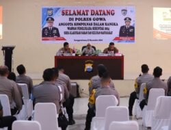 Polres Gowa Sambut Kunjungan Kompolnas Terkait Waspam Pemilukada Serentak 2024