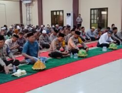 Polres Gowa Gelar Doa dan Dzikir Bersama dalam Rangka Pilkada Damai di Wilayah Kab. Gowa