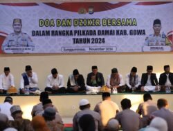 Polres Gowa Gelar Doa dan Dzikir Bersama Jelang Pilkada Serentak 2024