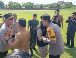 Kapolres Gowa Bersama Forkopimda Sambut Kapolda dan Forkopimda Sulsel untuk Cek Kesiapan Pilkada di Kabupaten Gowa