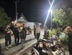 Jelang Hari Pencoblosan Pilkada, Polsek Bontonompo Bersama BKO Brimob Tingkatkan Patroli