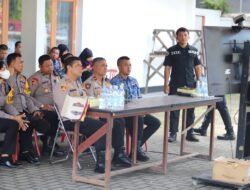 Kapolres Gowa Ikuti Vicon Bahas Situasi Kamtibmas Pasca Pemungutan Suara Pilkada Serentak 2024