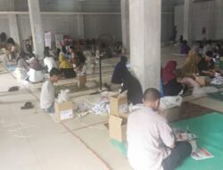 Sinegritas Polres Gowa Bersama Kodim 1409/Gowa Amankan Proses Sortir dan Pelipatan Surat Suara Pilkada Serentak 2024