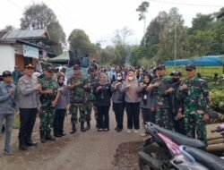 Polsek Tompobulu dan TNI Amankan Kampanye Tatap Muka Paslon Nomor Urut 02 di Kecamatan Tompobulu