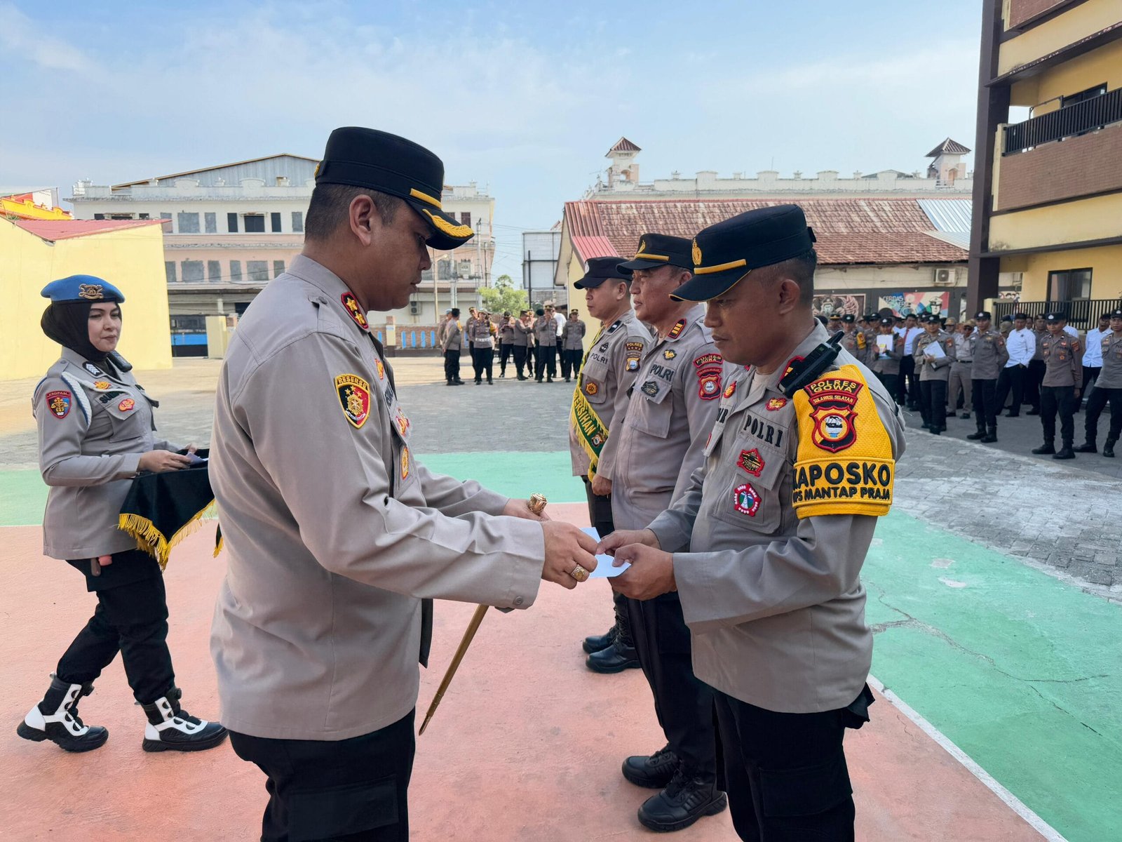 Dorong Budaya Kerja Bersih, Polres Gowa Gelar Lomba Kebersihan Ruangan Antar Fungsi